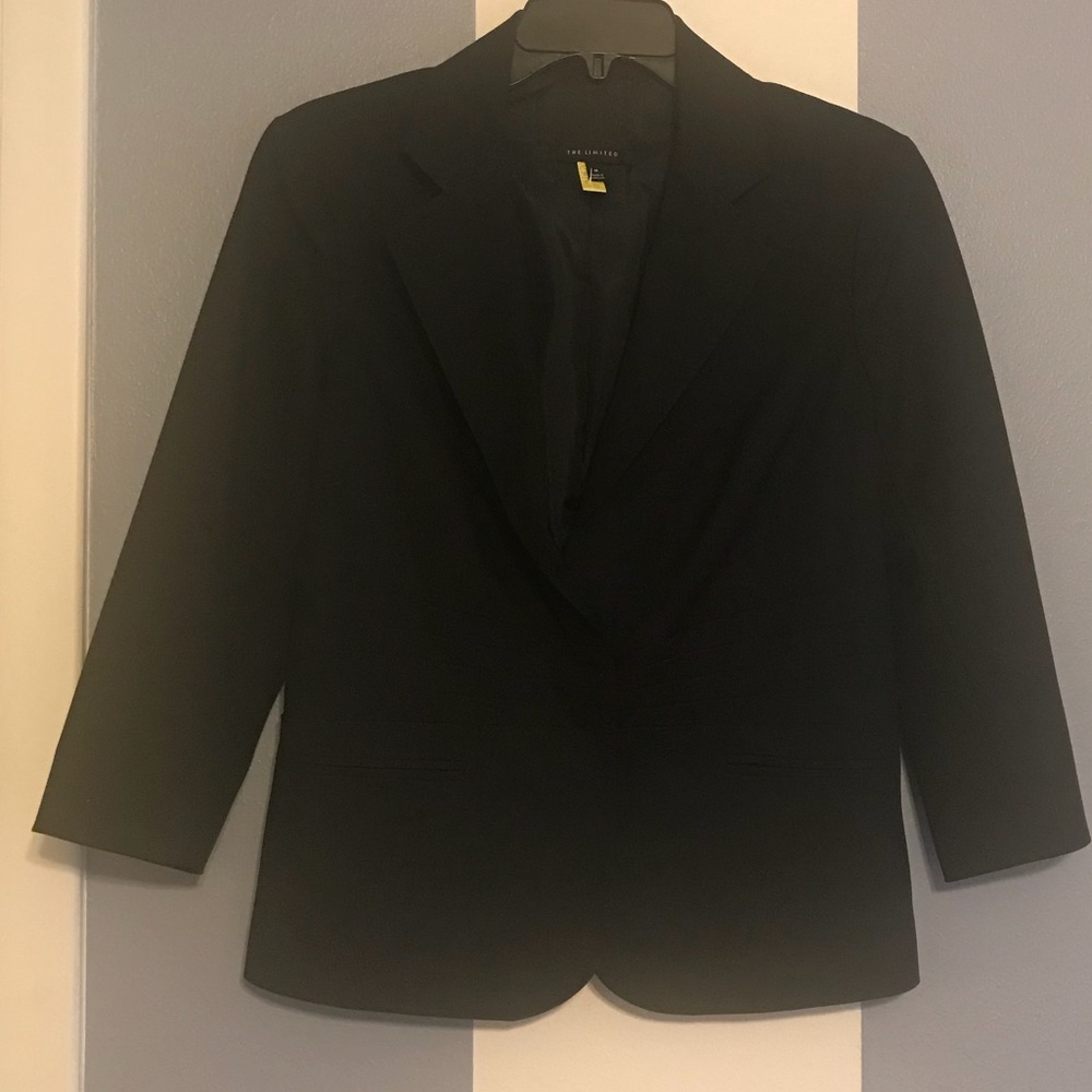 The Limited black suit jacket